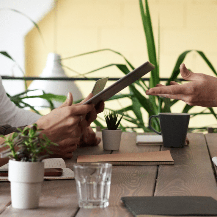 aménagement plante bureau